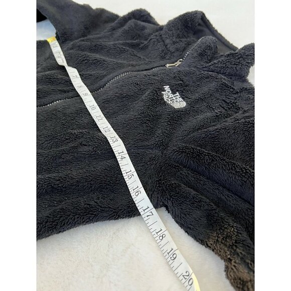 The North Face Osito Fleece Jacket Women’s XS Black Hand Pockets Full Zip Front - Picture 4 of 11